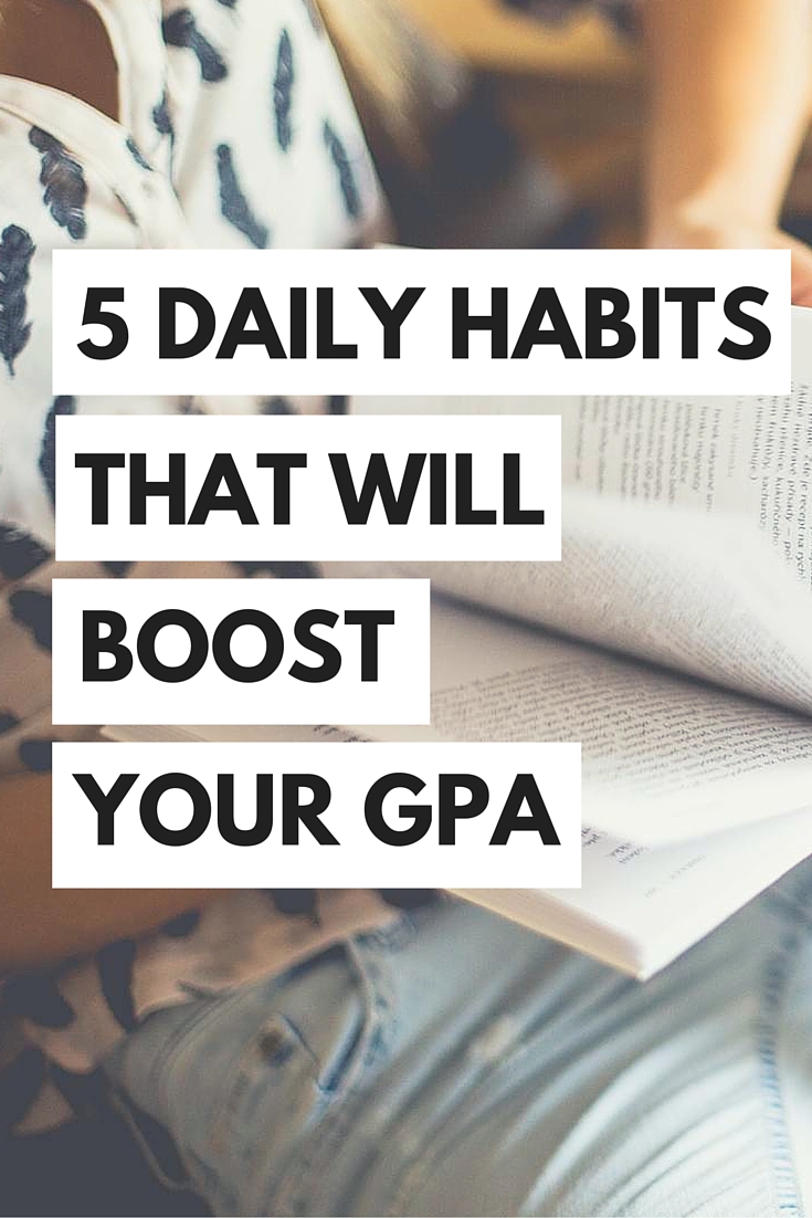 These 5 simple daily tricks can help you boost your college GPA and get those grades that you've always wanted!